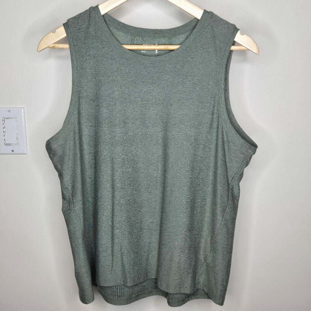 JOCKEY Sage Green Athletic Tank Top Size M